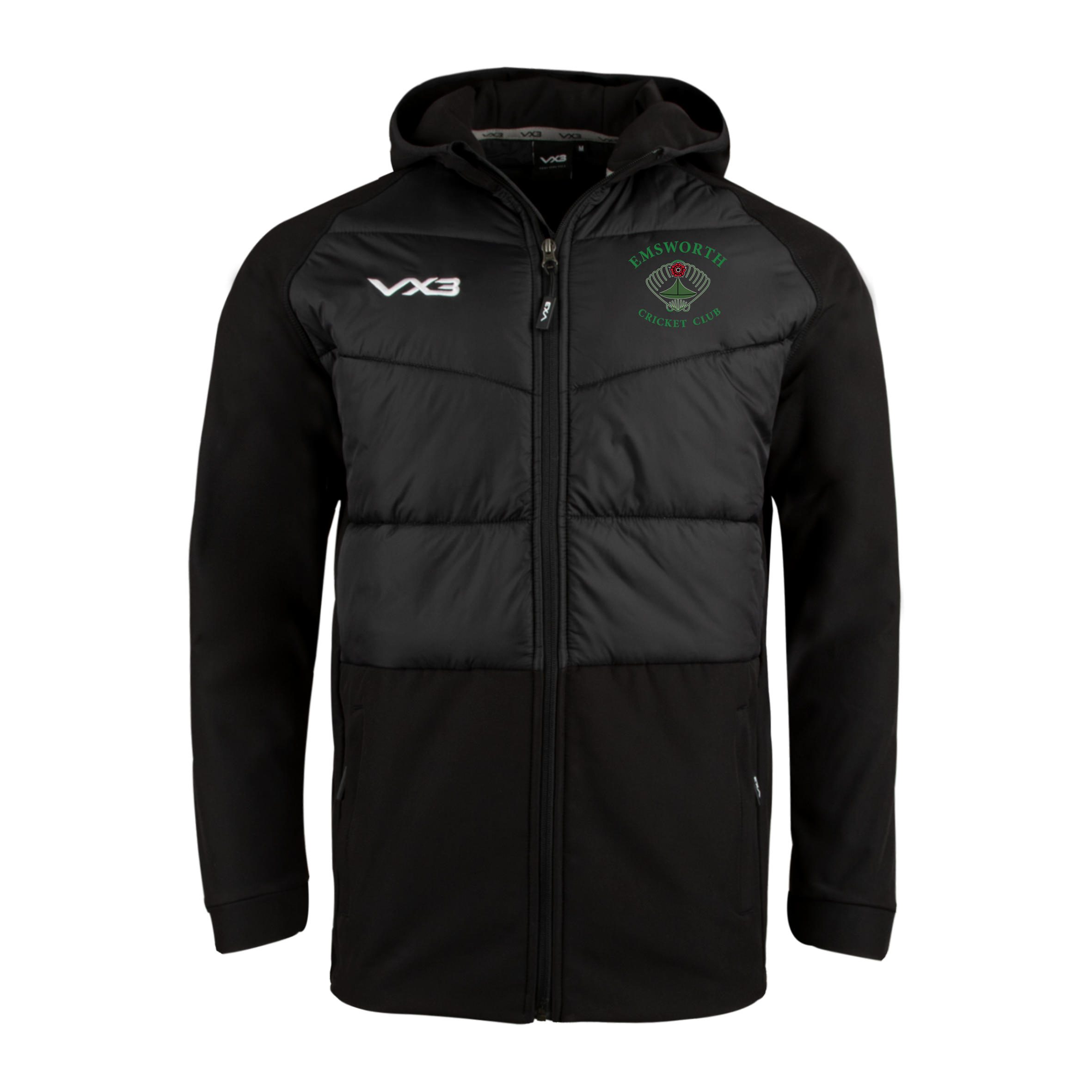 Emsworth Cricket Club Juniors Tempest Hybrid Jacket - ADULT