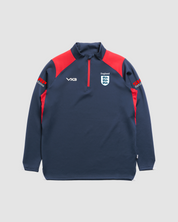 England Disabled Angling Team Vertex Quarter Zip -Navy/Red/White