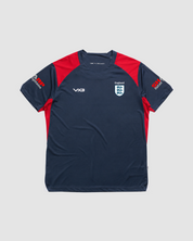 England Disabled Angling Team Vertex Tee -Navy/Red/White