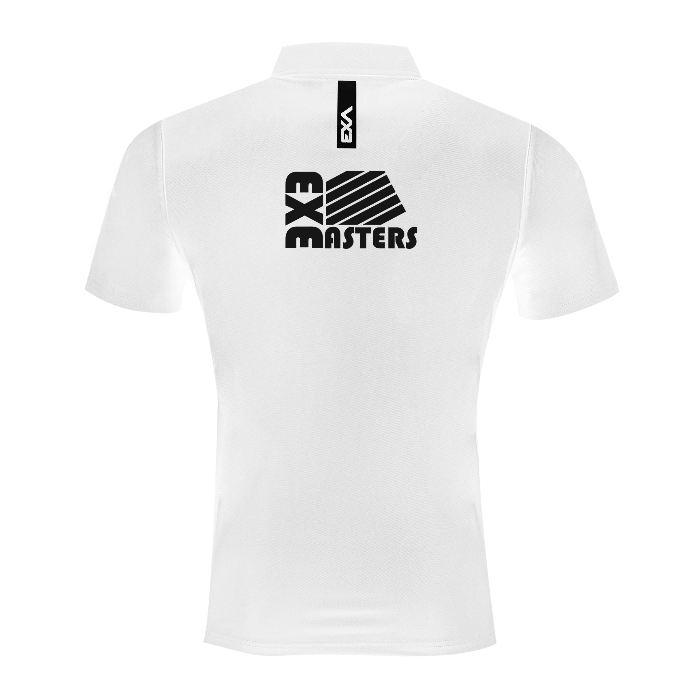 Exe Masters Swim Club White Fortis Polo