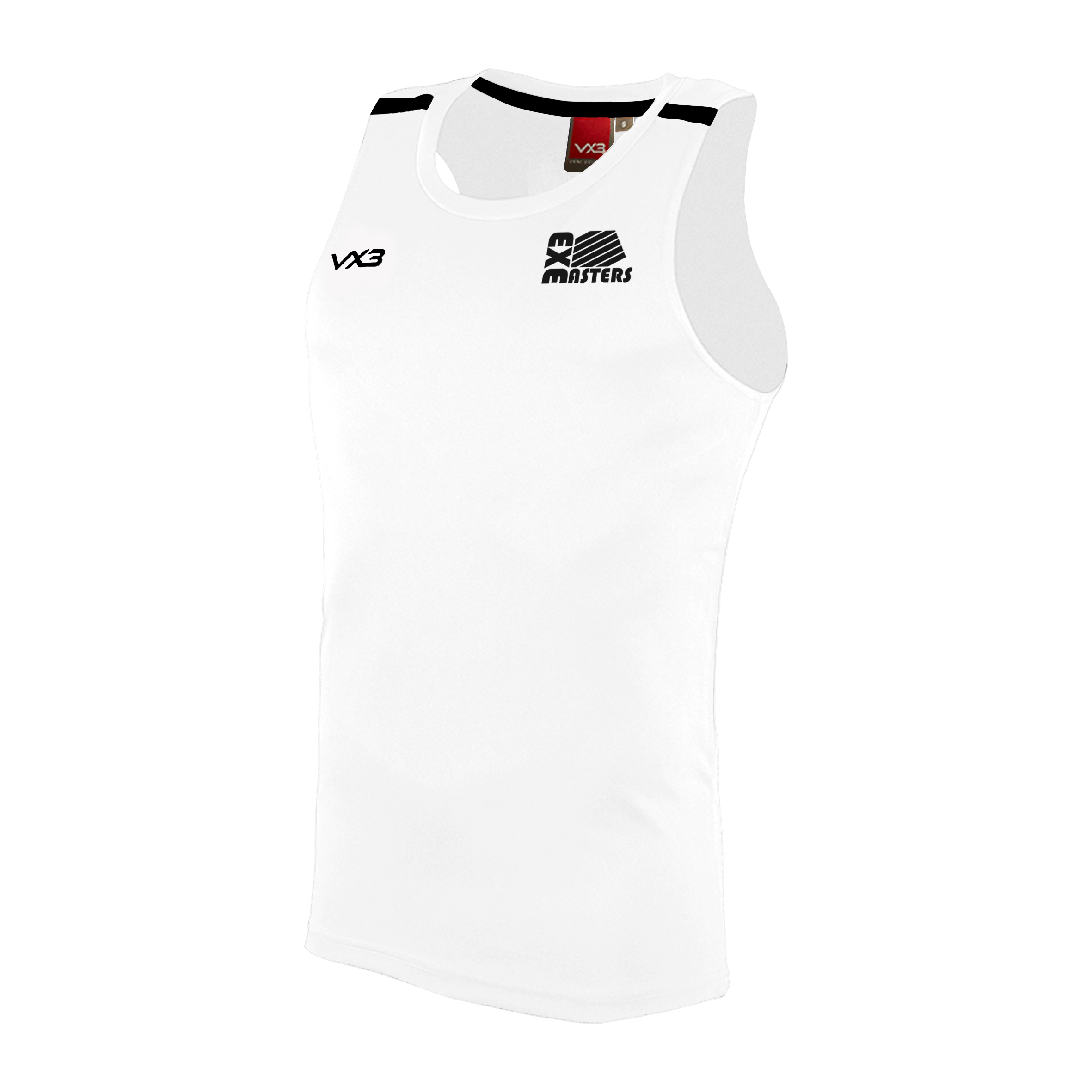 Exe Masters Swim Club White Fortis Vest
