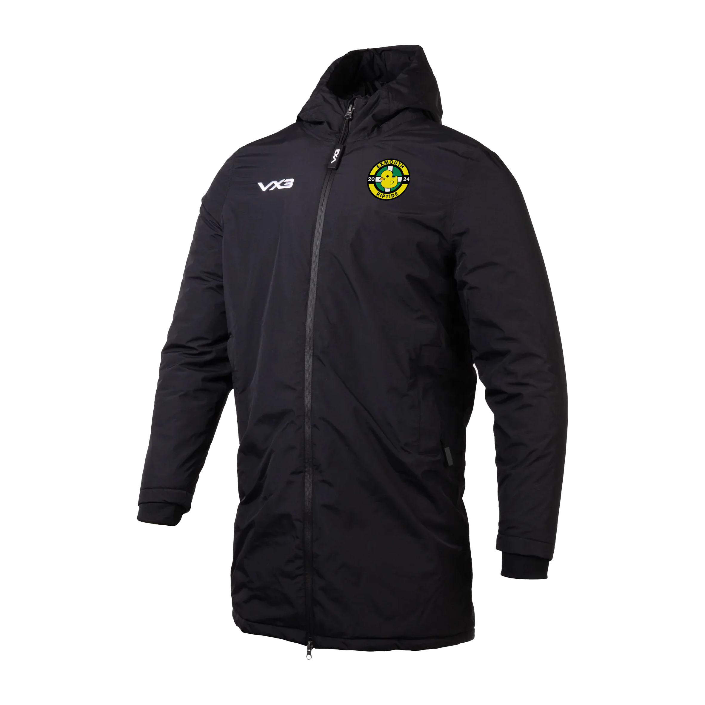 Exmouth Riptide FC Nero Managers Jacket