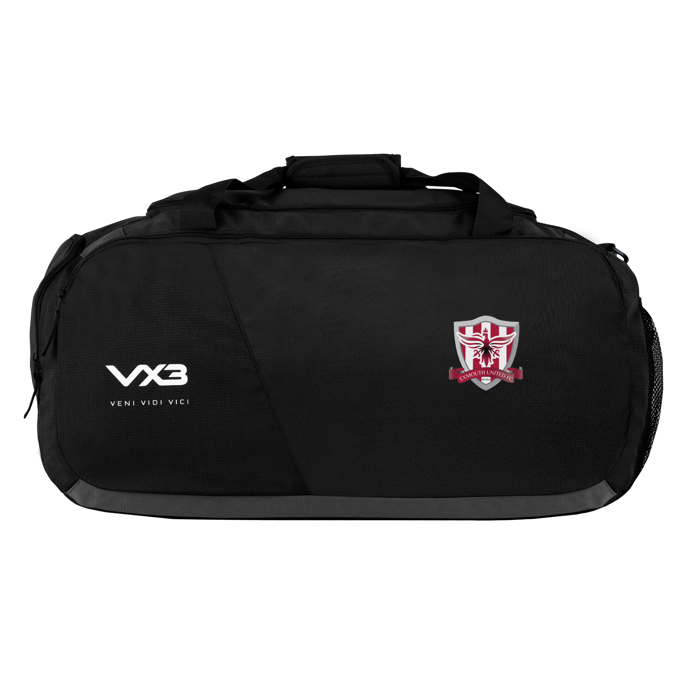 Exmouth United FC Performance Kit Bag Black/Dark