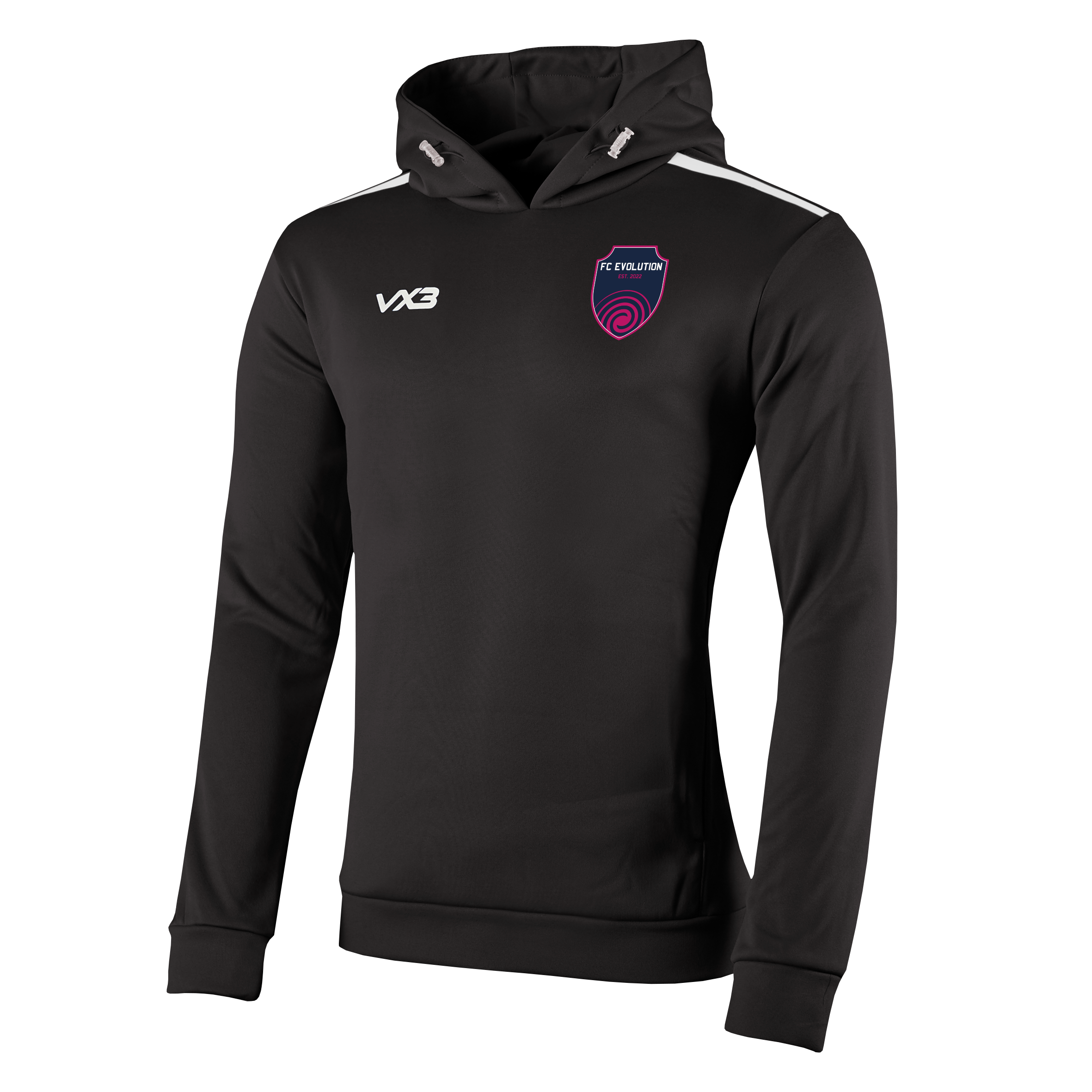 FC Evolution Fortis Hoodie Black/White