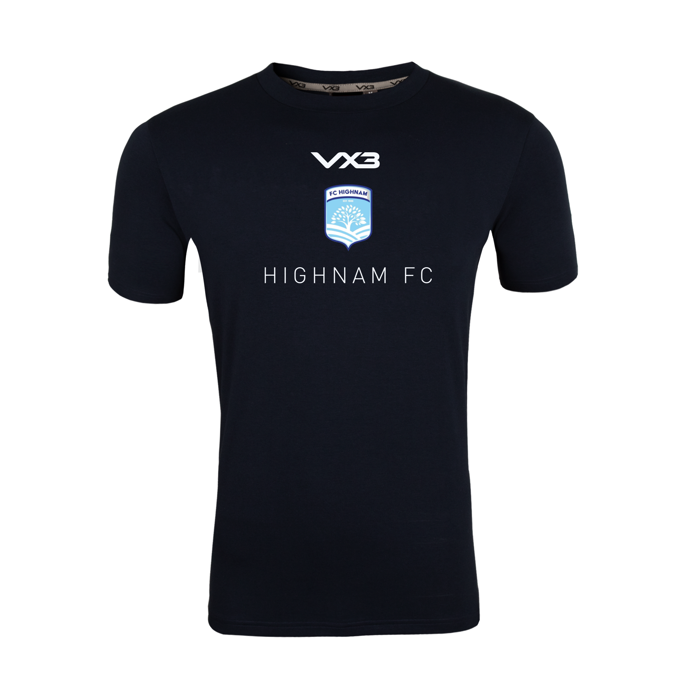 FC Highnam Navy Invicta Club Tee 2