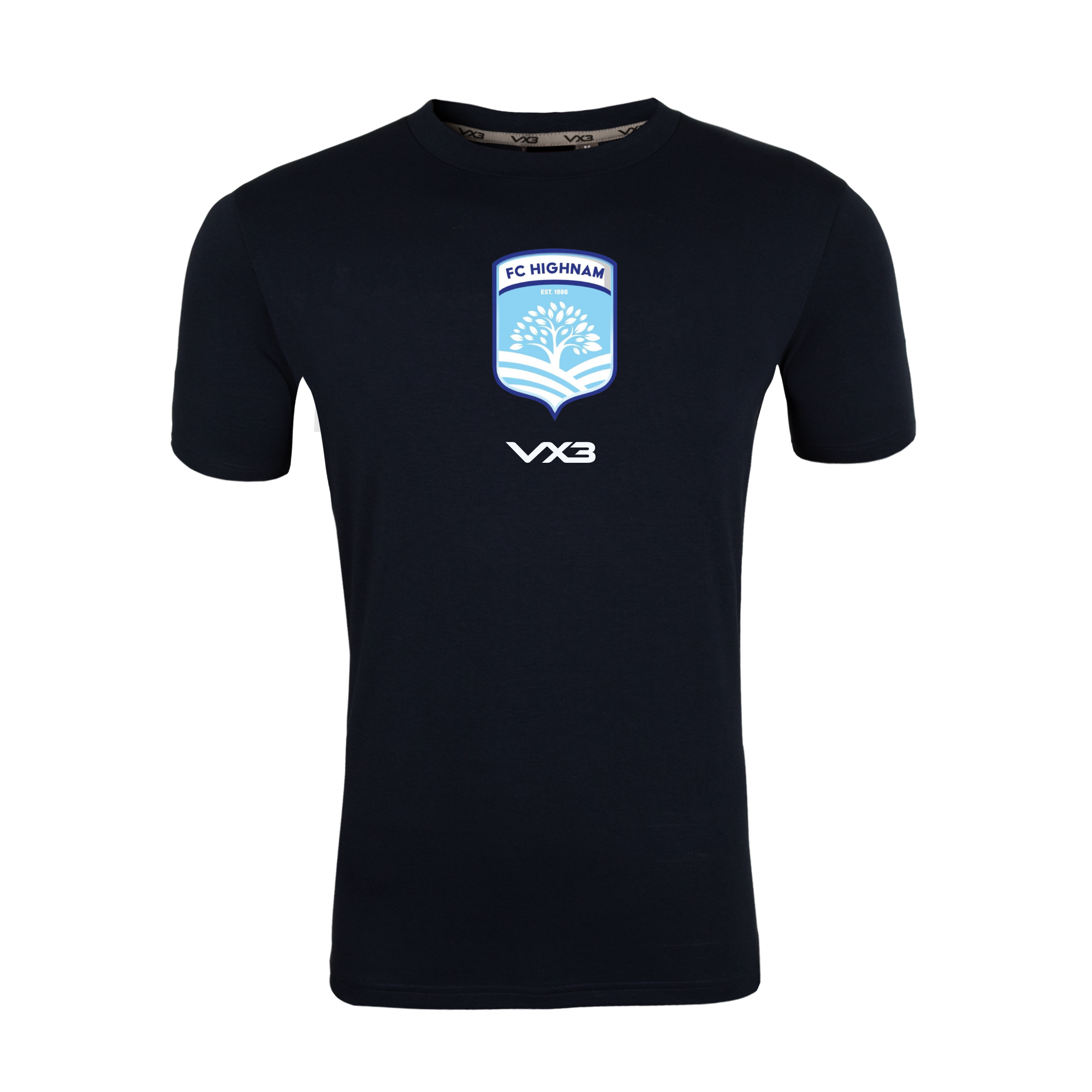 FC Highnam Navy Youth Invicta Club Tee