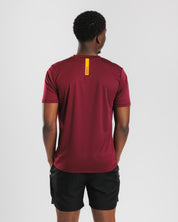 Fortis Tee Maroon/Amber