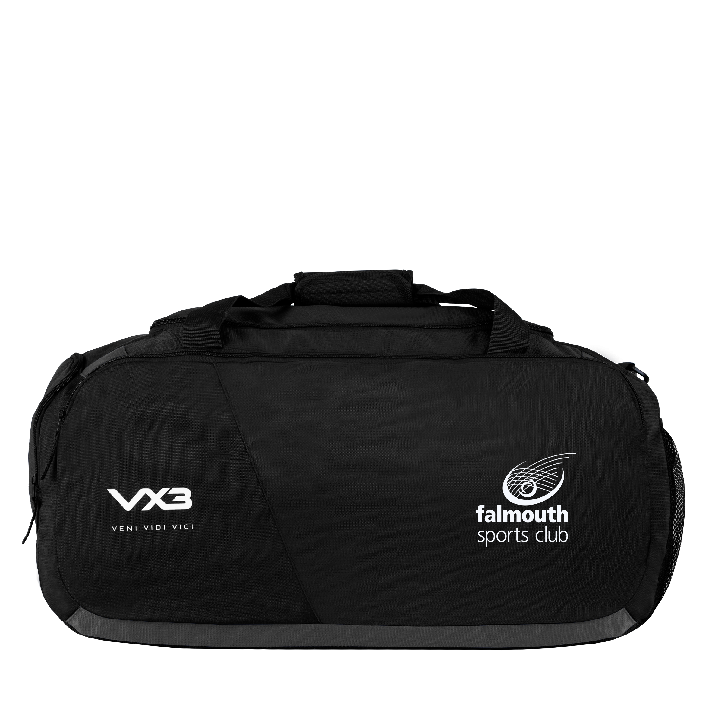 Falmouth Sports Club Performance Kit Bag Black/Dark