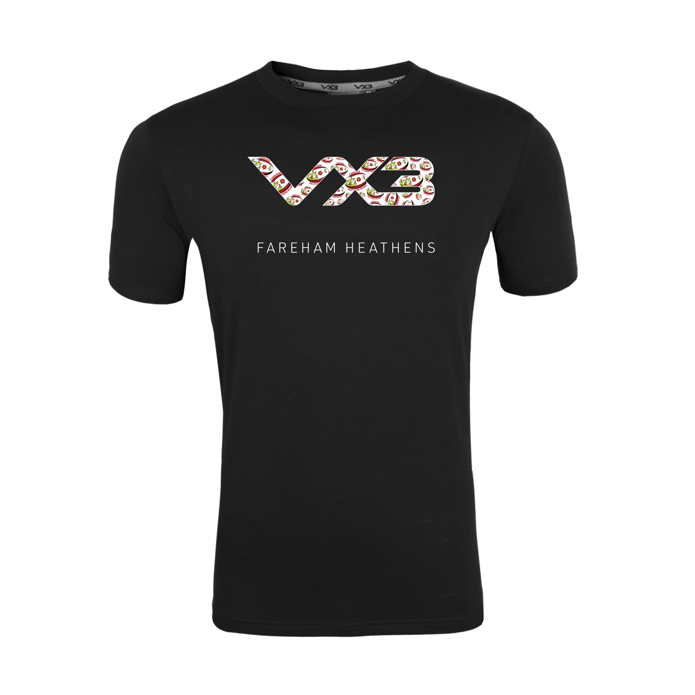 Fareham Heathens Rugby Black Youth Invicta Club Tee