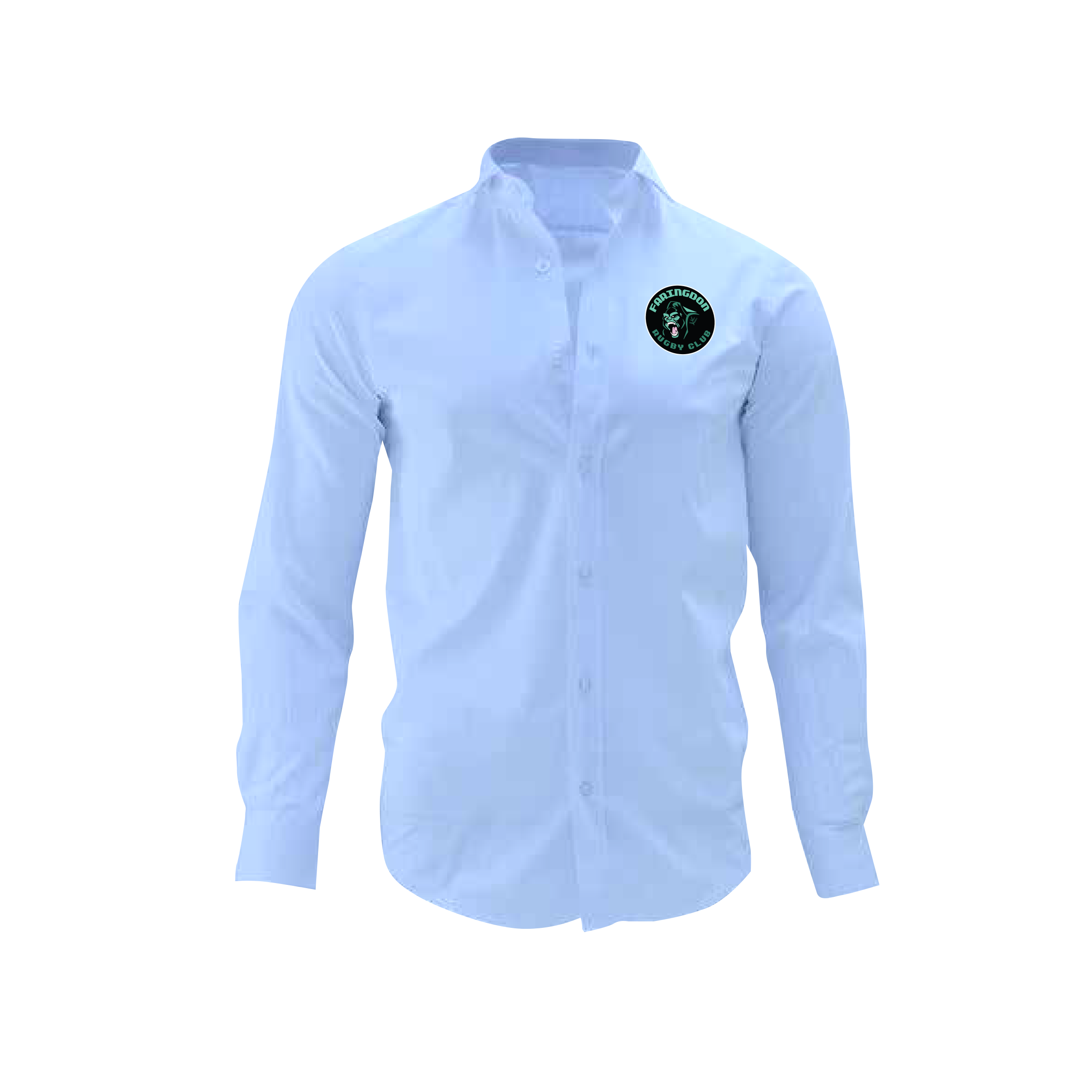 Faringdon Rugby Club Henbury Blue Shirt L/S