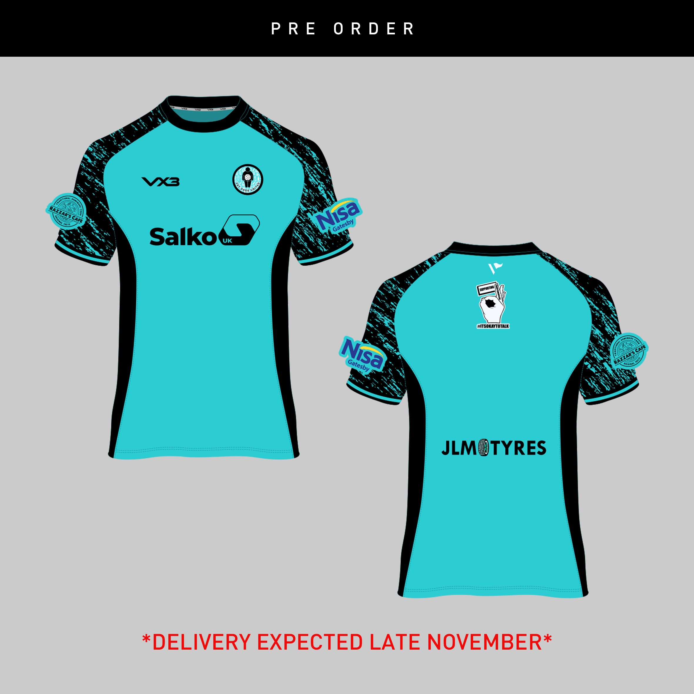 Fat Dads United 26/27 Replica Shirt