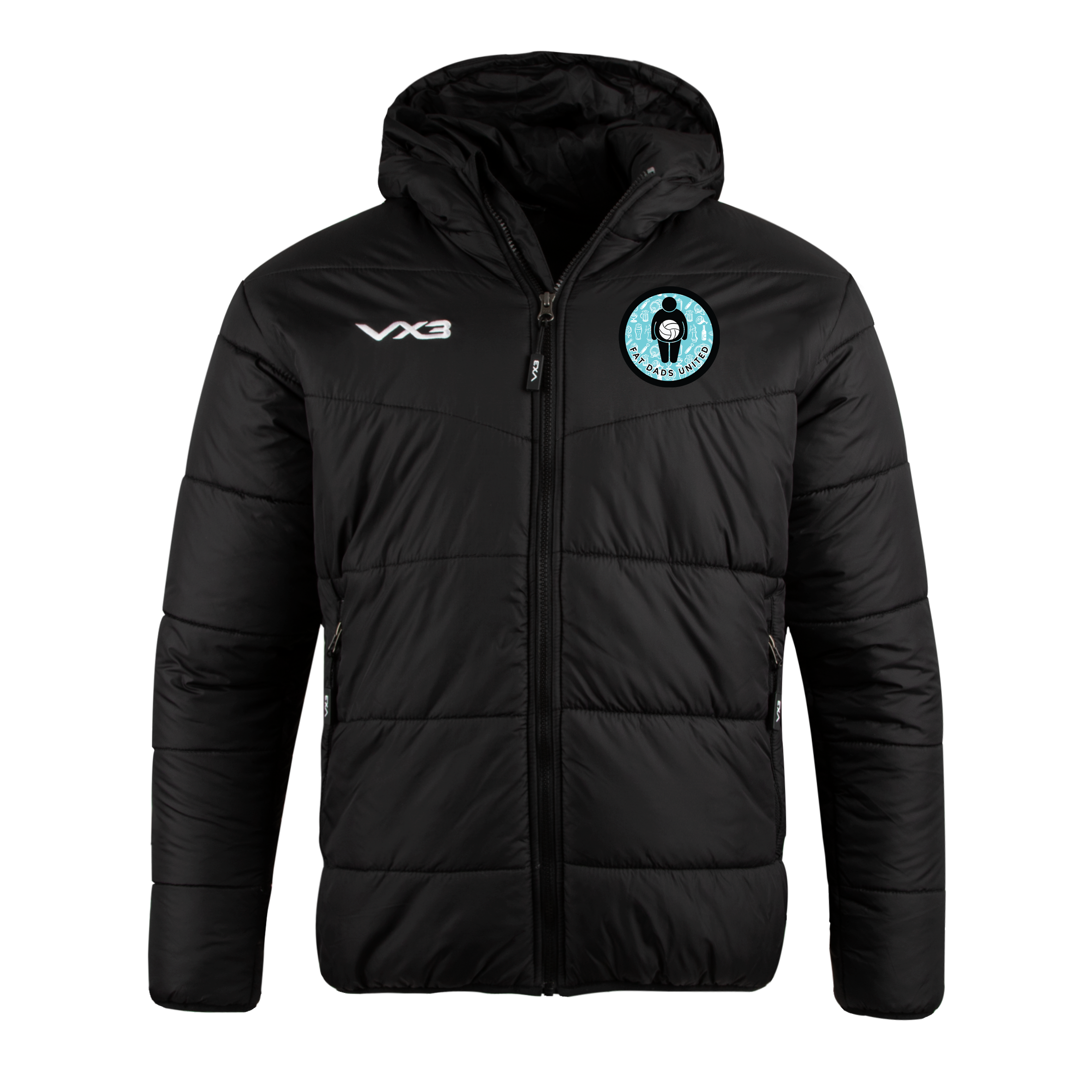 Fat Dads United Lorica Quilted Jacket Youth