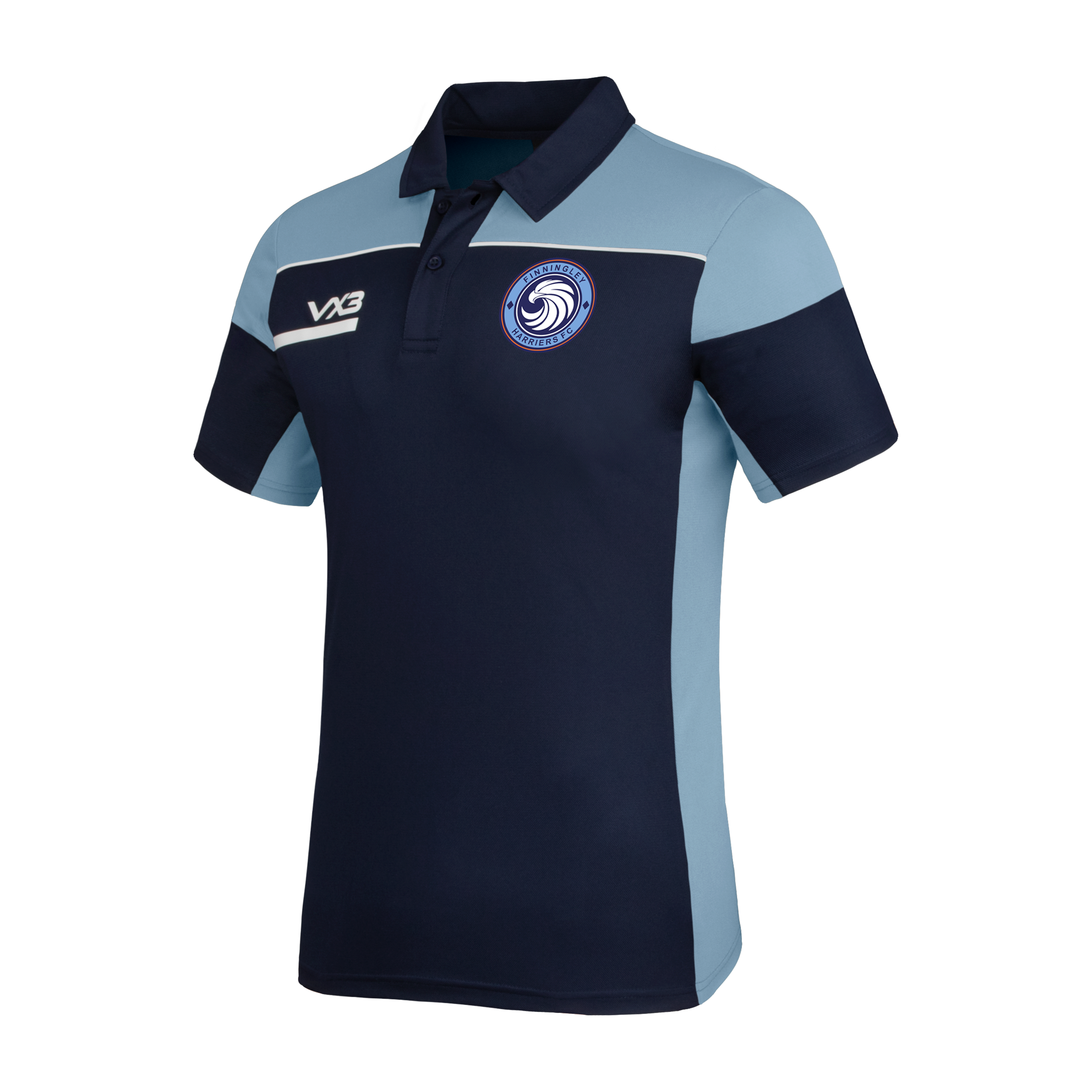 Finningley Harriers FC Opus Polo - Navy Sky