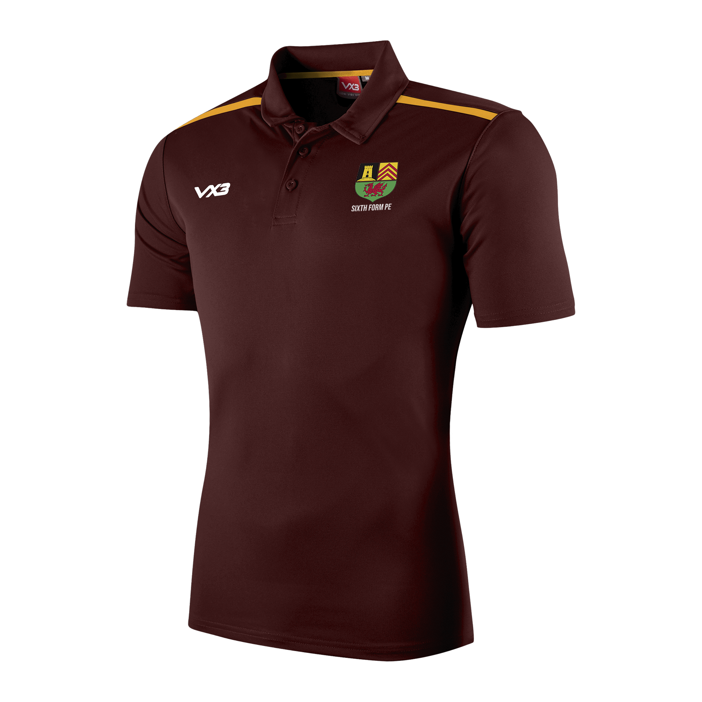 Fitzalen-High-School-Sixth-Form-PE-Maroon-Polo.png