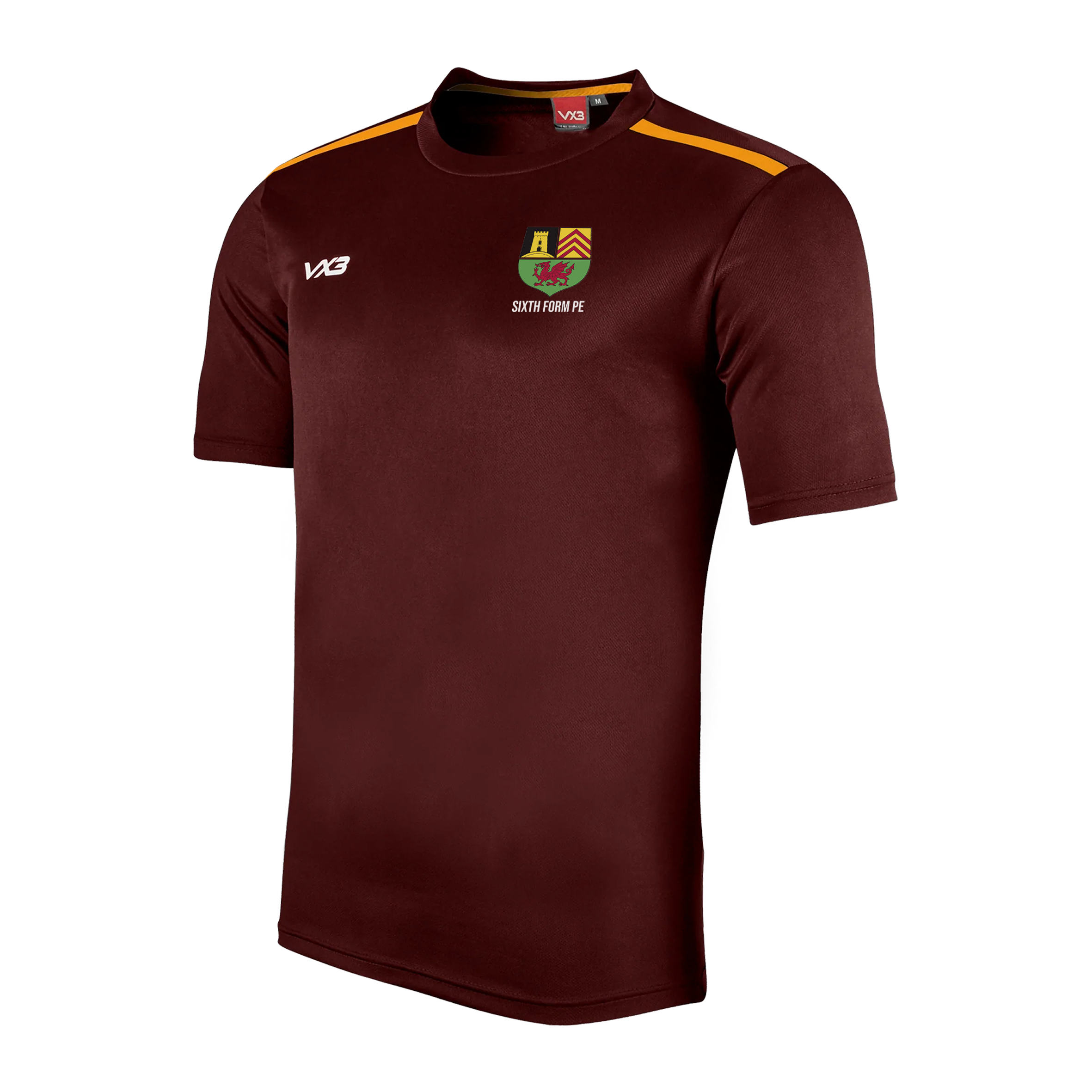 Fitzalen-High-School-Sixth-Form-PE-Maroon-Tee.png