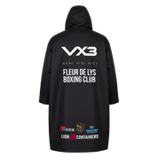 Fleur de Lys Boxing Duro Elite Sports Robe Black/Grey Kids
