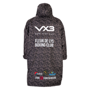 Fleur de Lys Boxing Duro Elite Sports Robe Storm/Grey