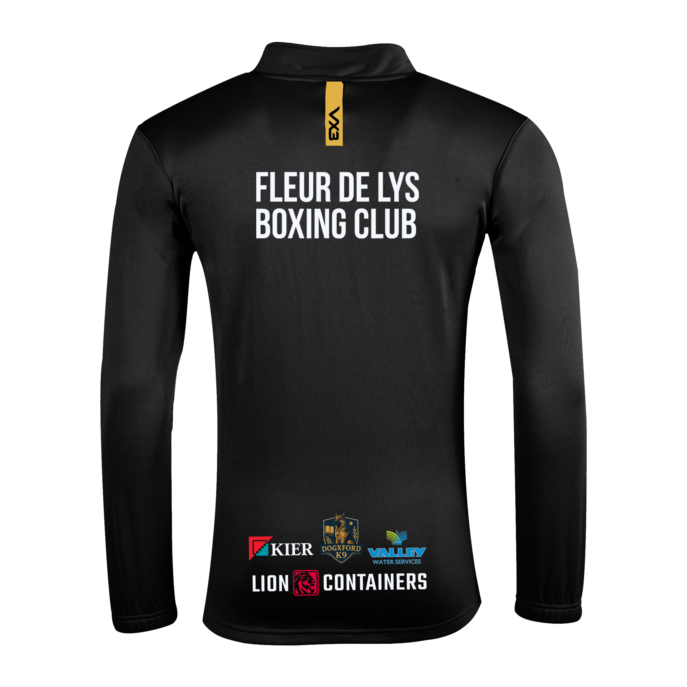 Fleur de Lys Boxing Fortis Quarter Zip Sweat