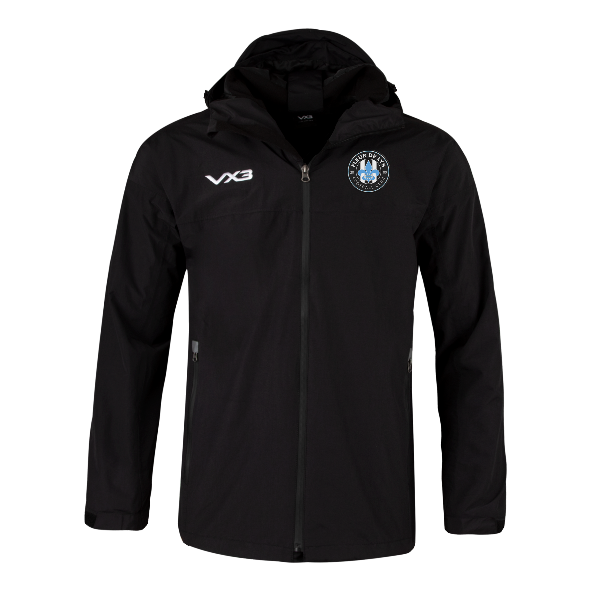 Fleur De Lys FC Protego Waterproof Jacket