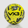 Vado Yellow and Black Football Training Ball Fluro - Size 5