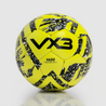 Vado Yellow and Black Football Training Ball Fluro  - Size 5