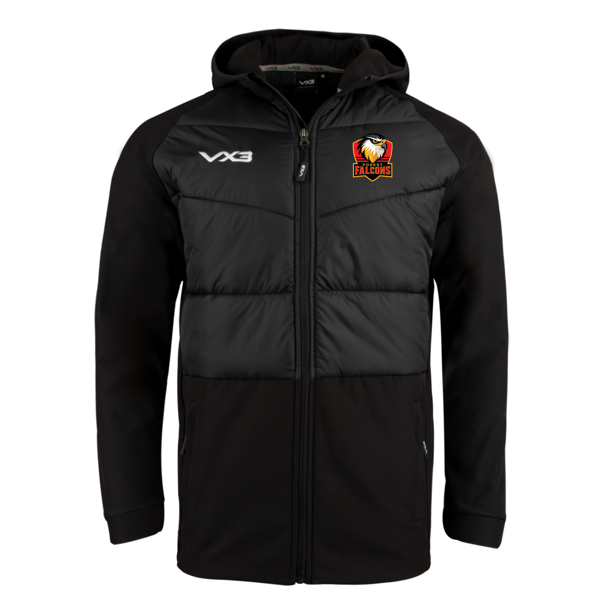 Forest Falcons Rugby Tempest Hybrid Jacket