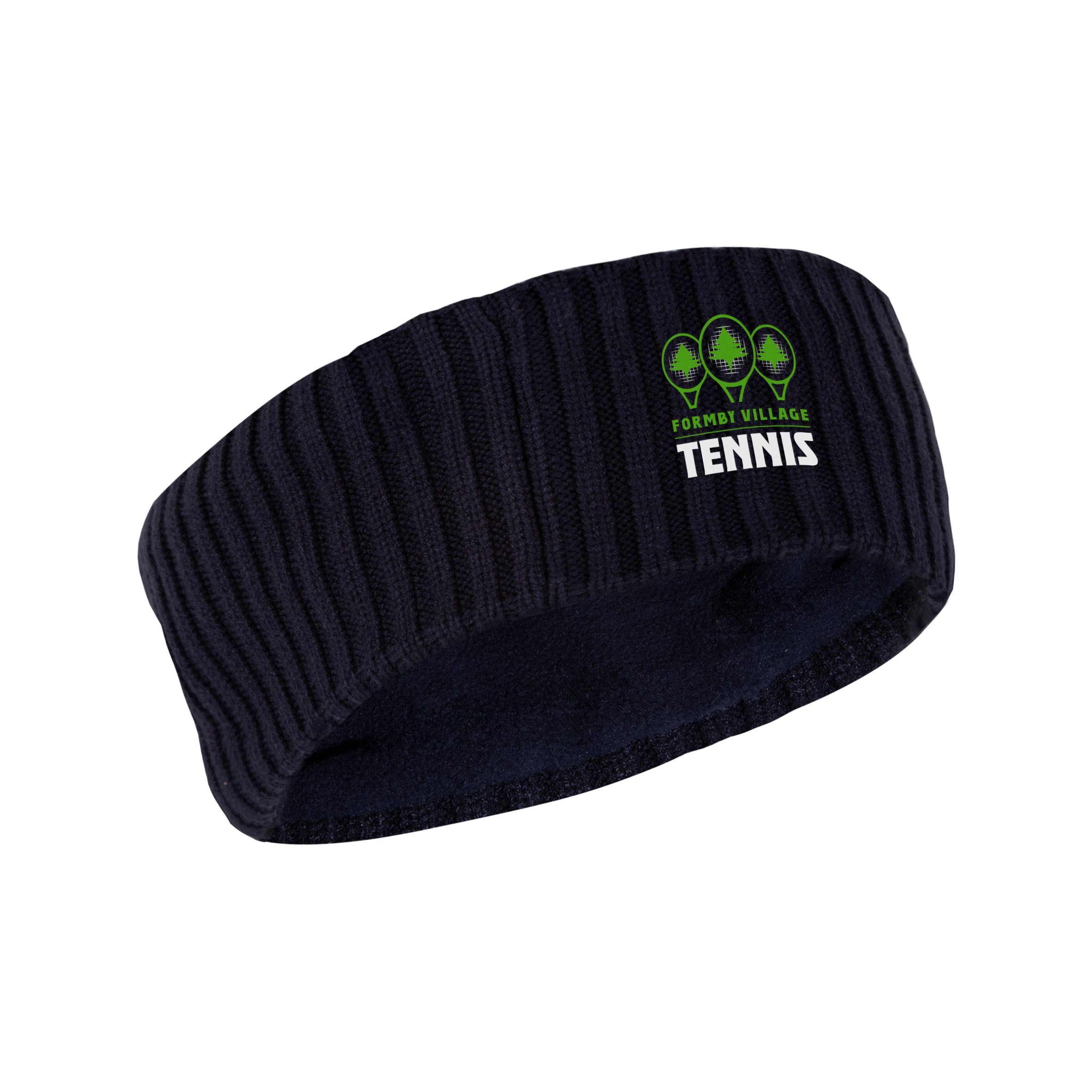 Formby Village Tennis Club Knitted Headband