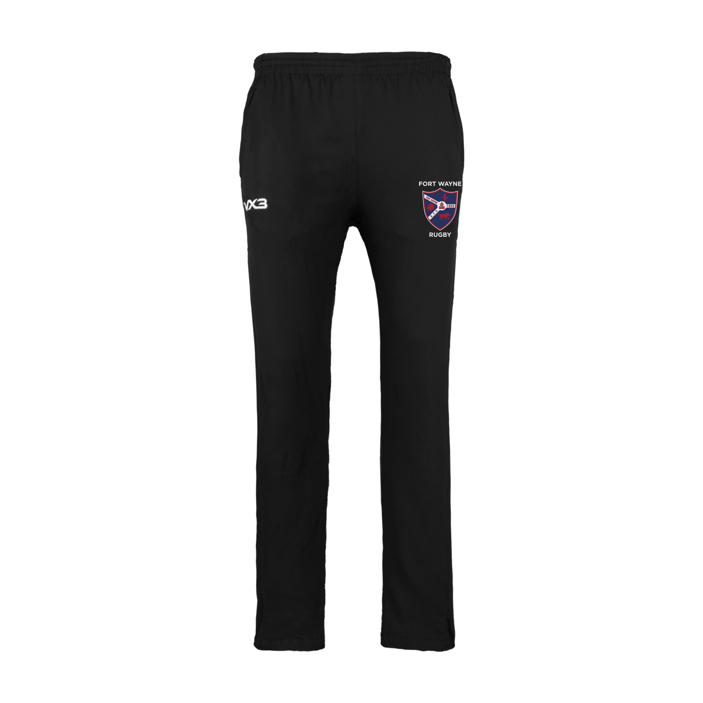 Fort Wayne Rugby Braca Trackpant Black Youth