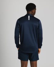 Fortis Quarter Zip Sweat Navy/White