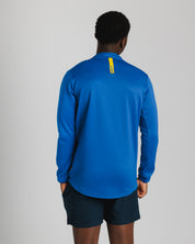 Fortis Quarter Zip Sweat Royal/Yellow