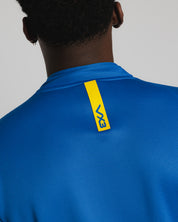 Fortis Quarter Zip Sweat Royal/Yellow