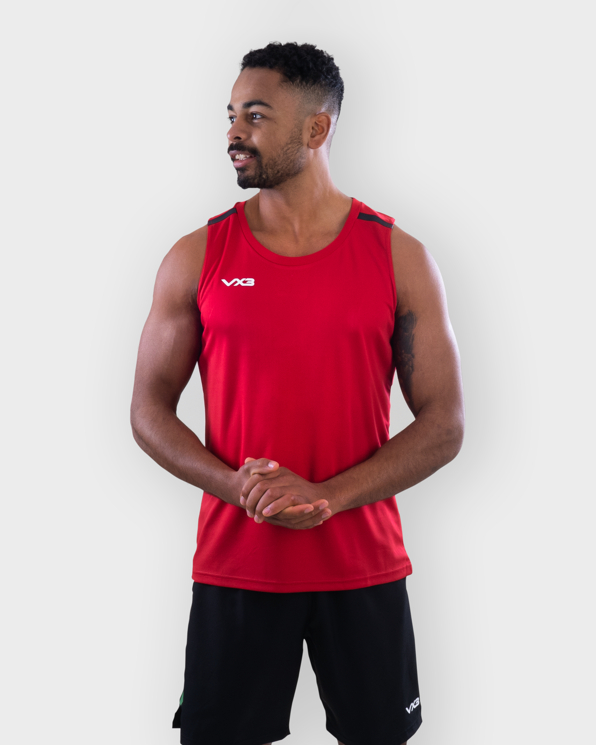 Fortis Vest Red/Black