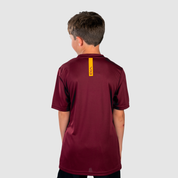 Fortis Youth Tee Maroon/Amber