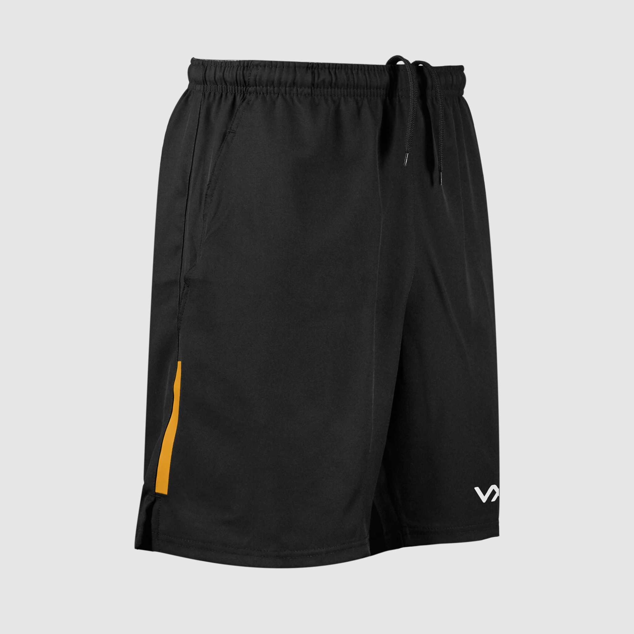 Fortis Youth Travel Shorts Black/Amber