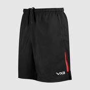 Fortis Youth Travel Shorts Black/Red