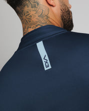 Fortis Quarter Zip Sweat Navy/Sky