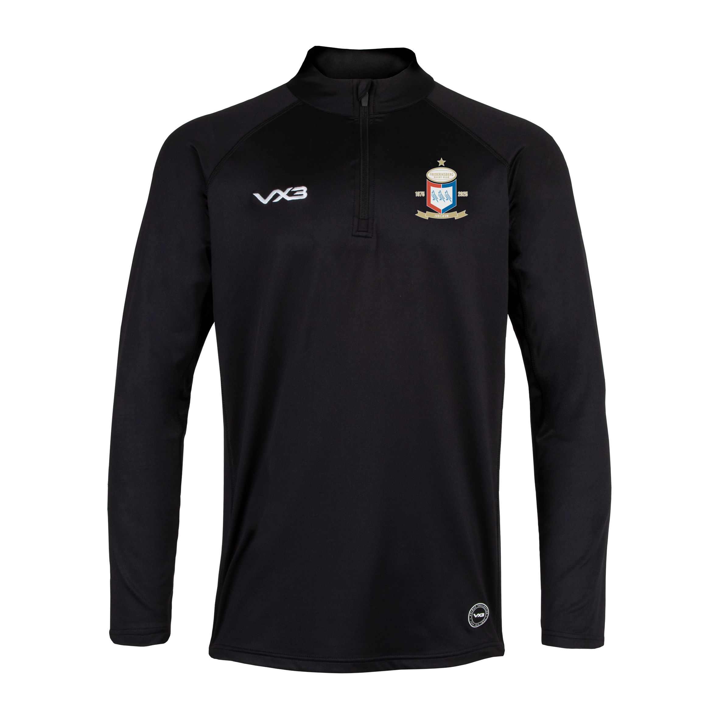 Frederiksberg Rugby Club Anniversary Black Primus Quarter Zip