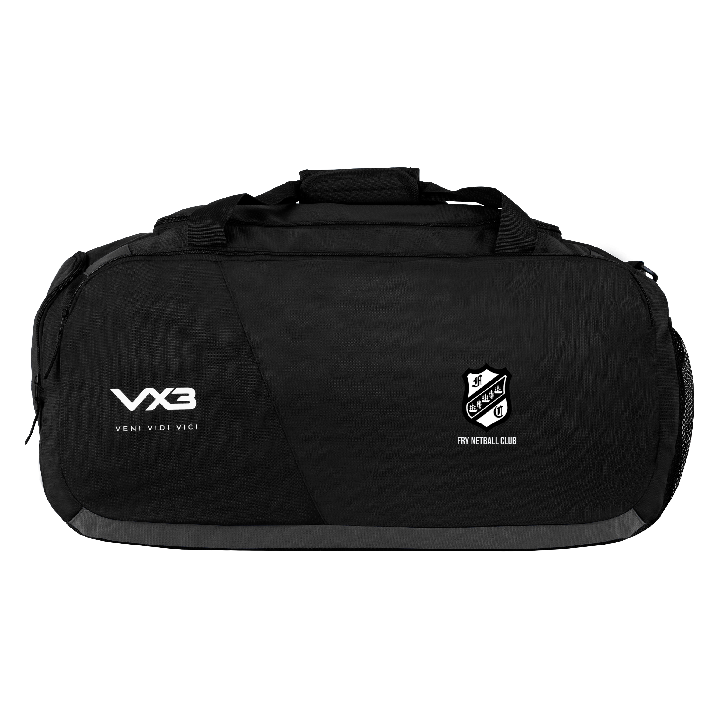 Fry Netball Club Performance Kit Bag Black/Dark