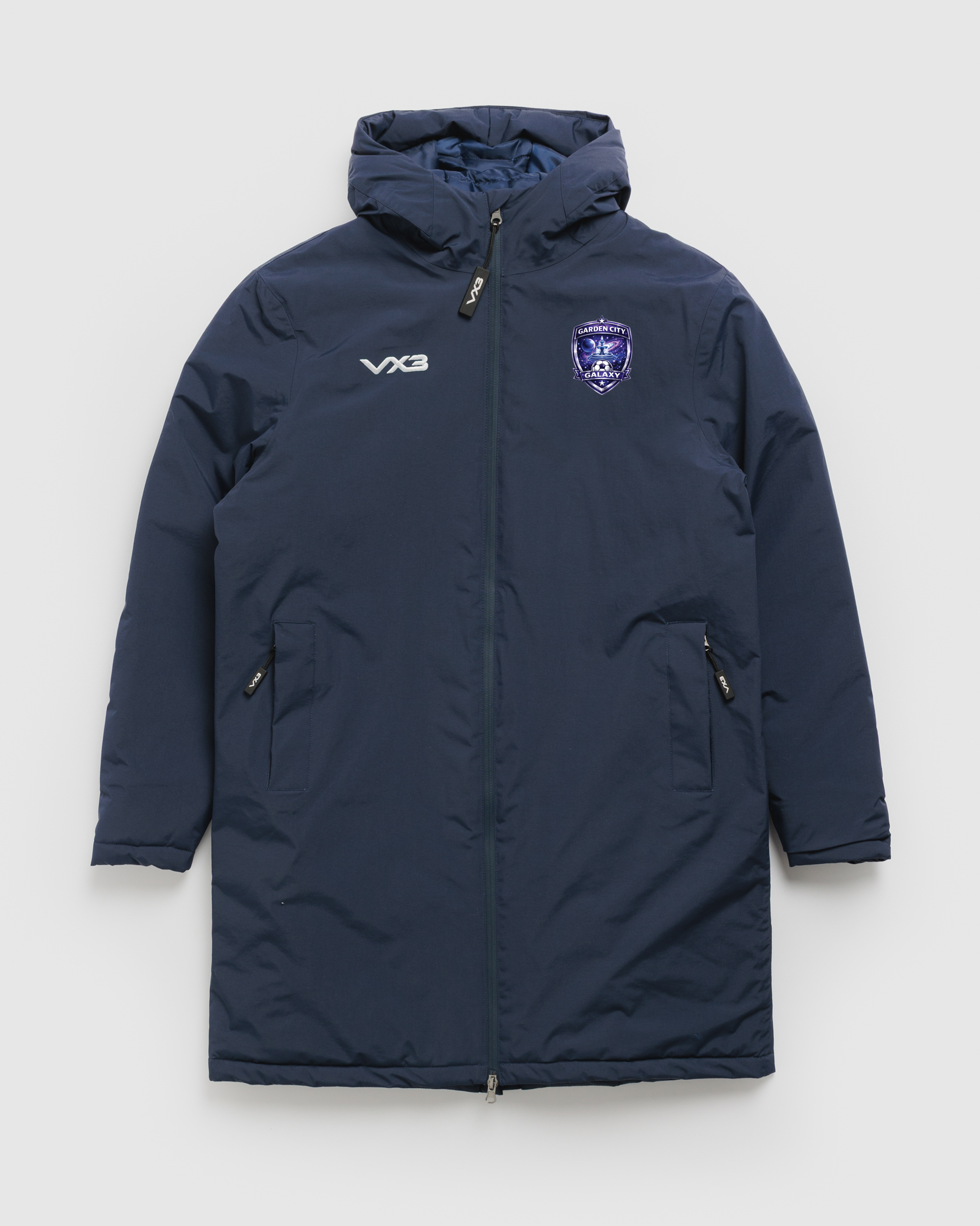 Garden City Galaxy FC Nero Managers Jacket