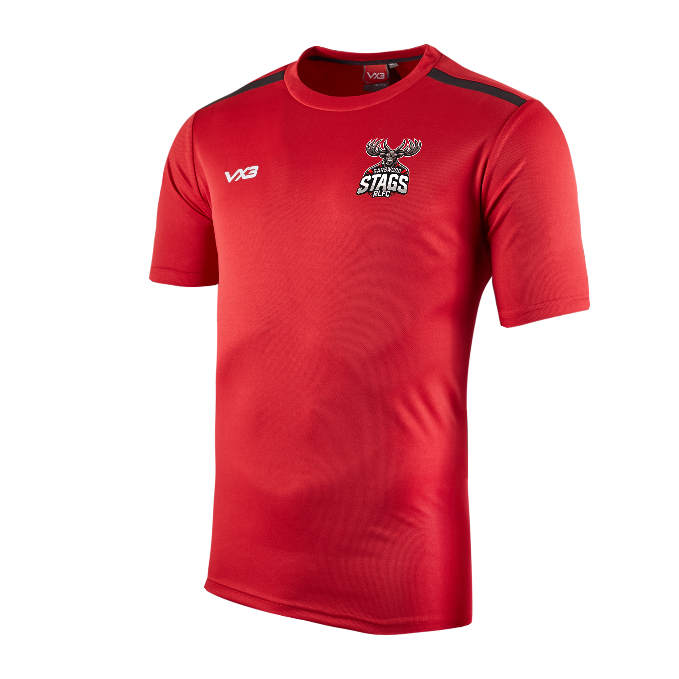 Garswood Stags ARLFC Red Fortis Tee