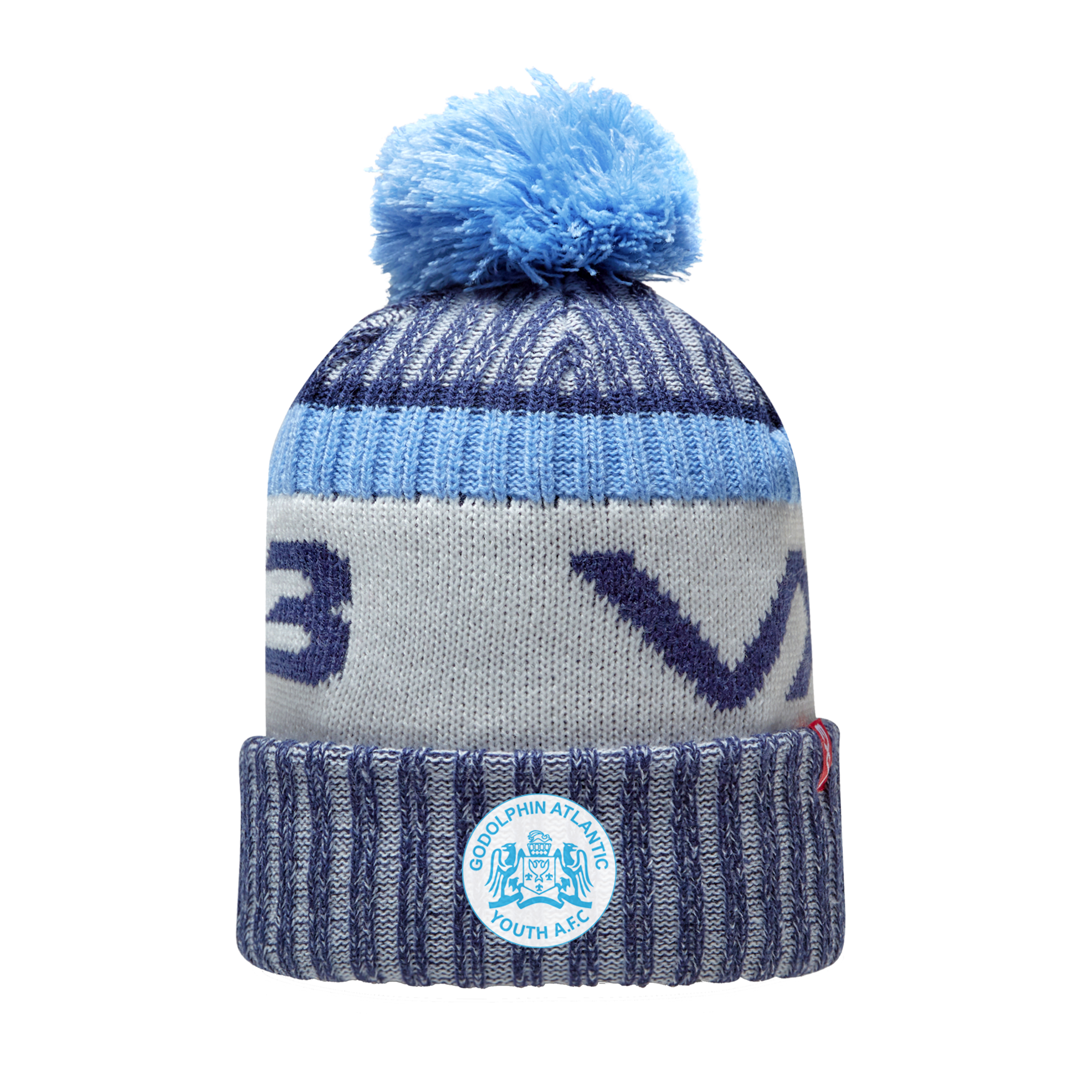 Godolphin Atlantic Youth FC Navy Fleece-Lined Bobble Hat