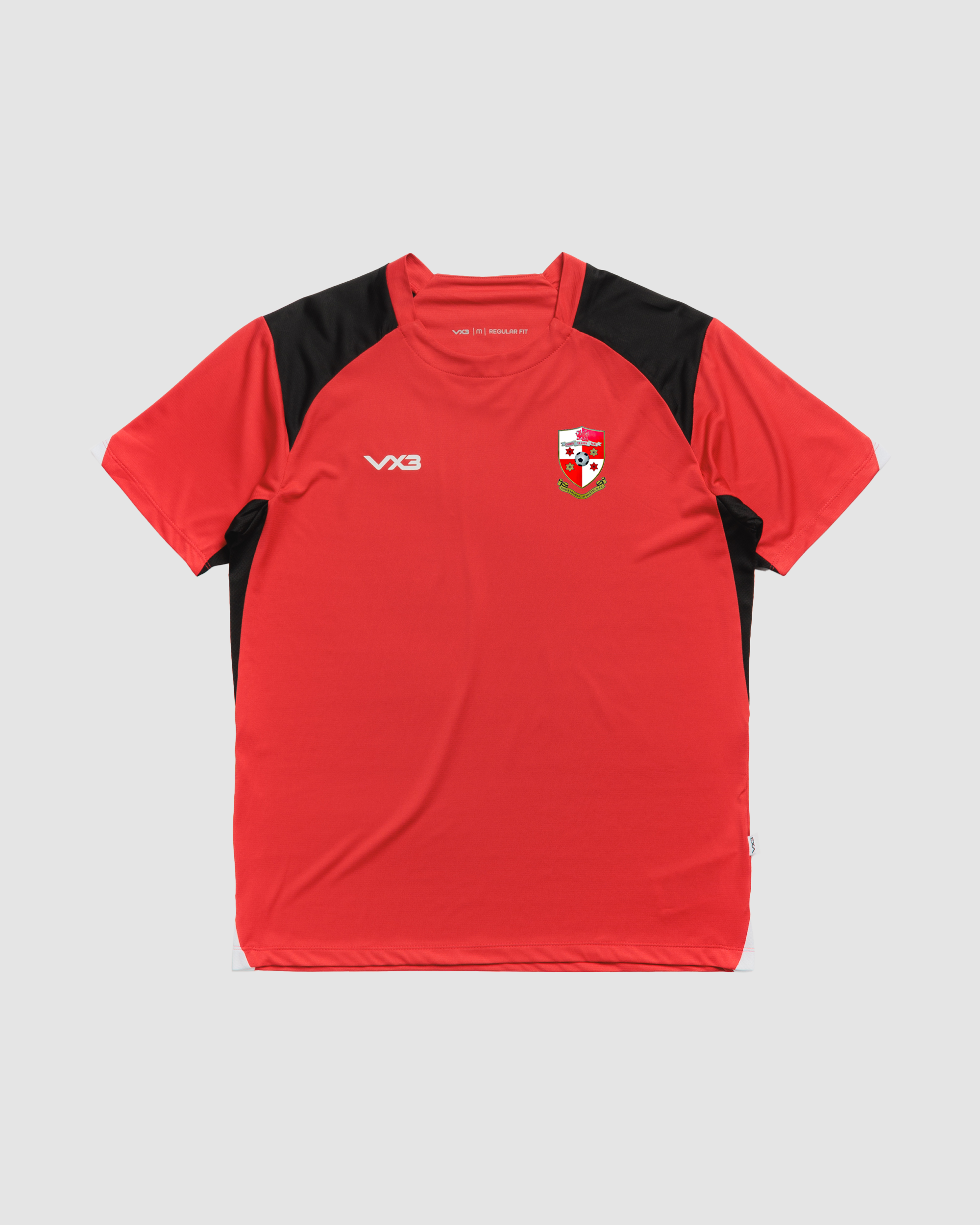 Godrergraig Athletic AFC Red Vertex Youth Tee