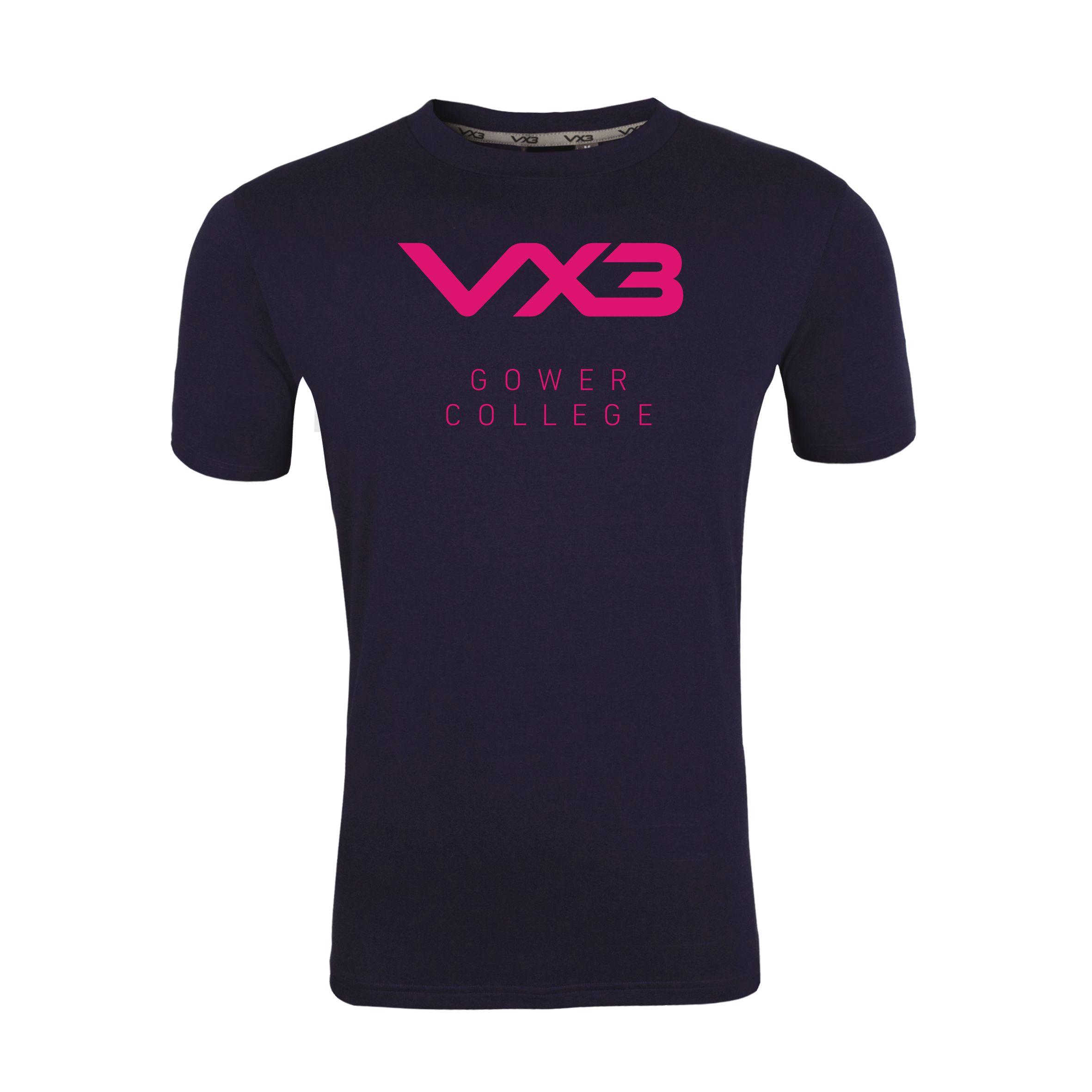 Gower College Rugby Navy Invicta Tee