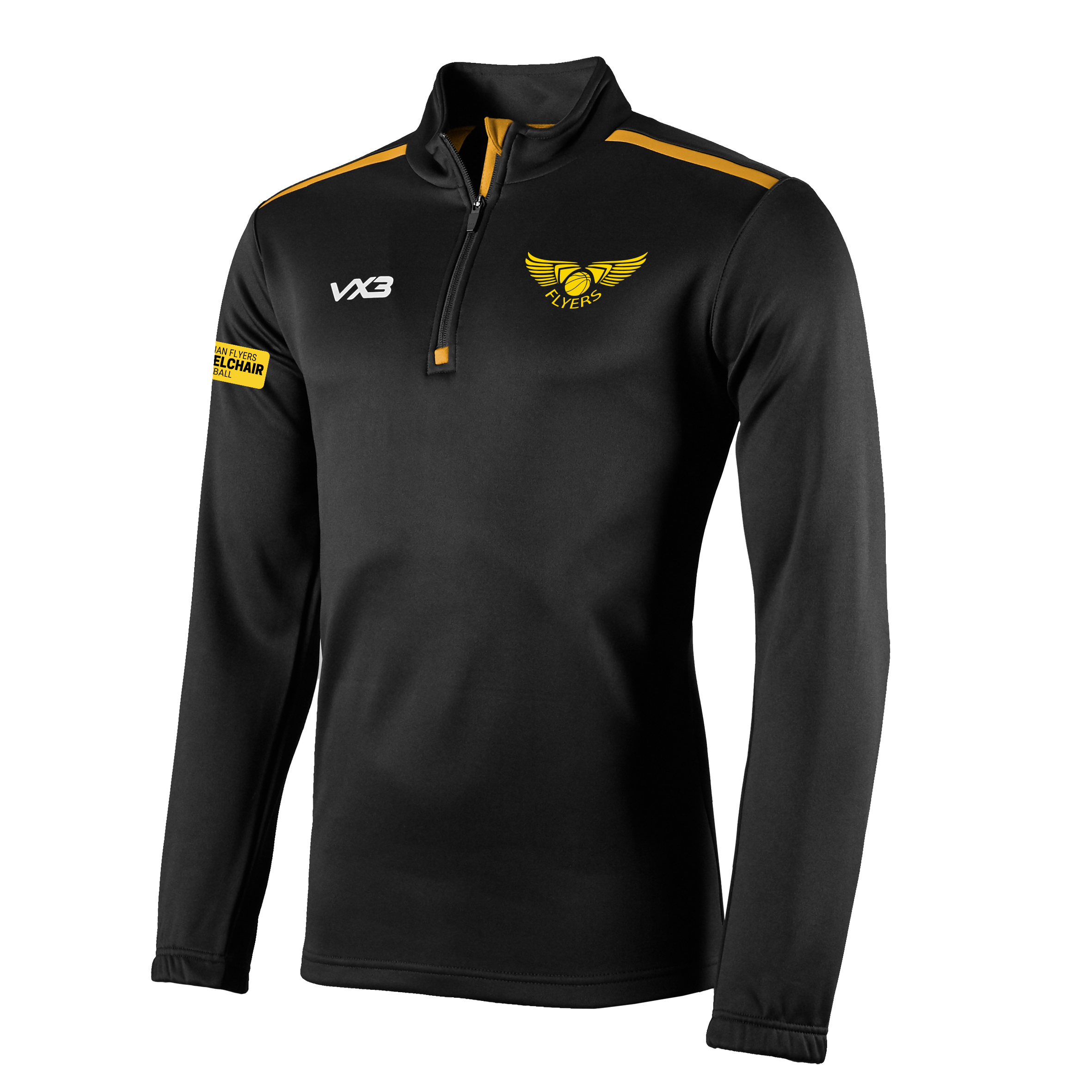 Grampian Flyers Wheelchair Basketball Fortis Quarter Zip Sweat