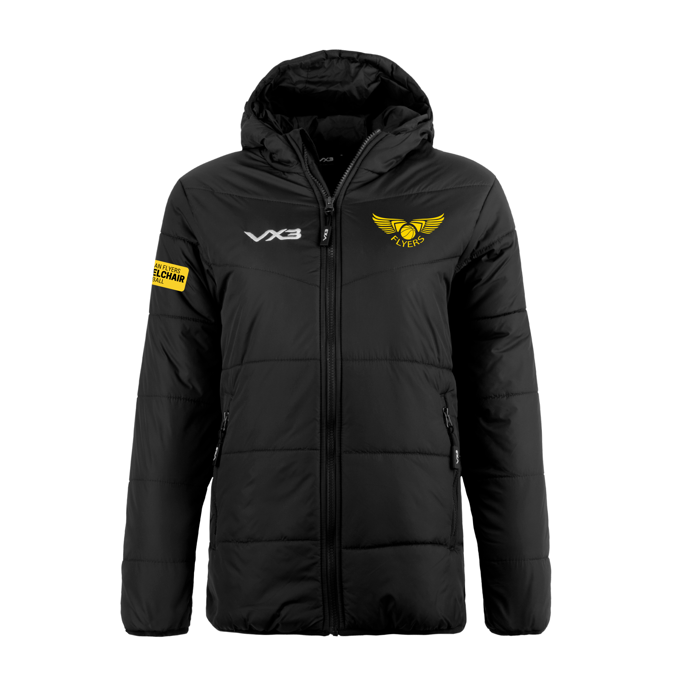 Grampian Flyers Wheelchair Basketball Lorica Quilted Jacket Ladies