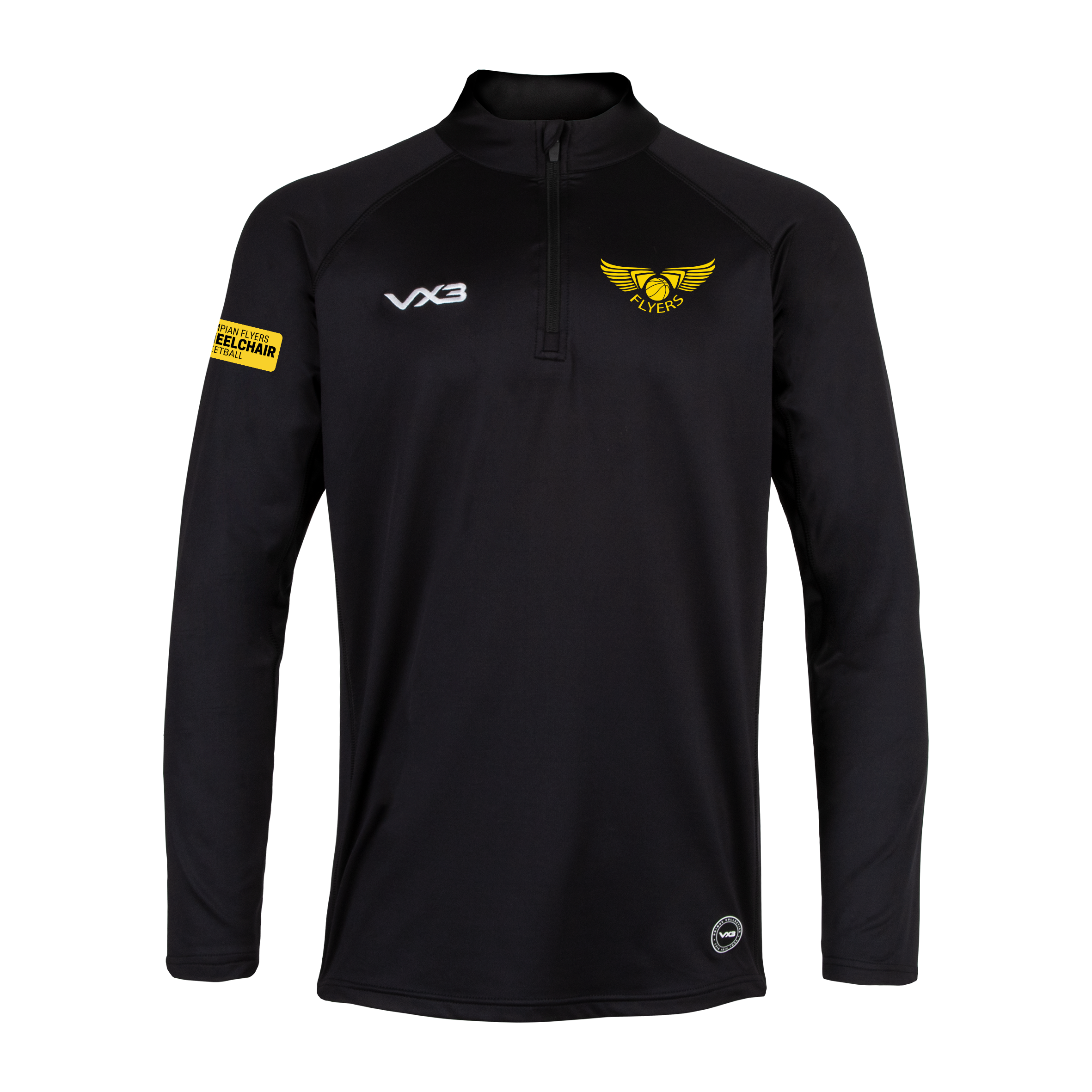 Grampian Flyers Wheelchair Basketball Primus Quarter Zip