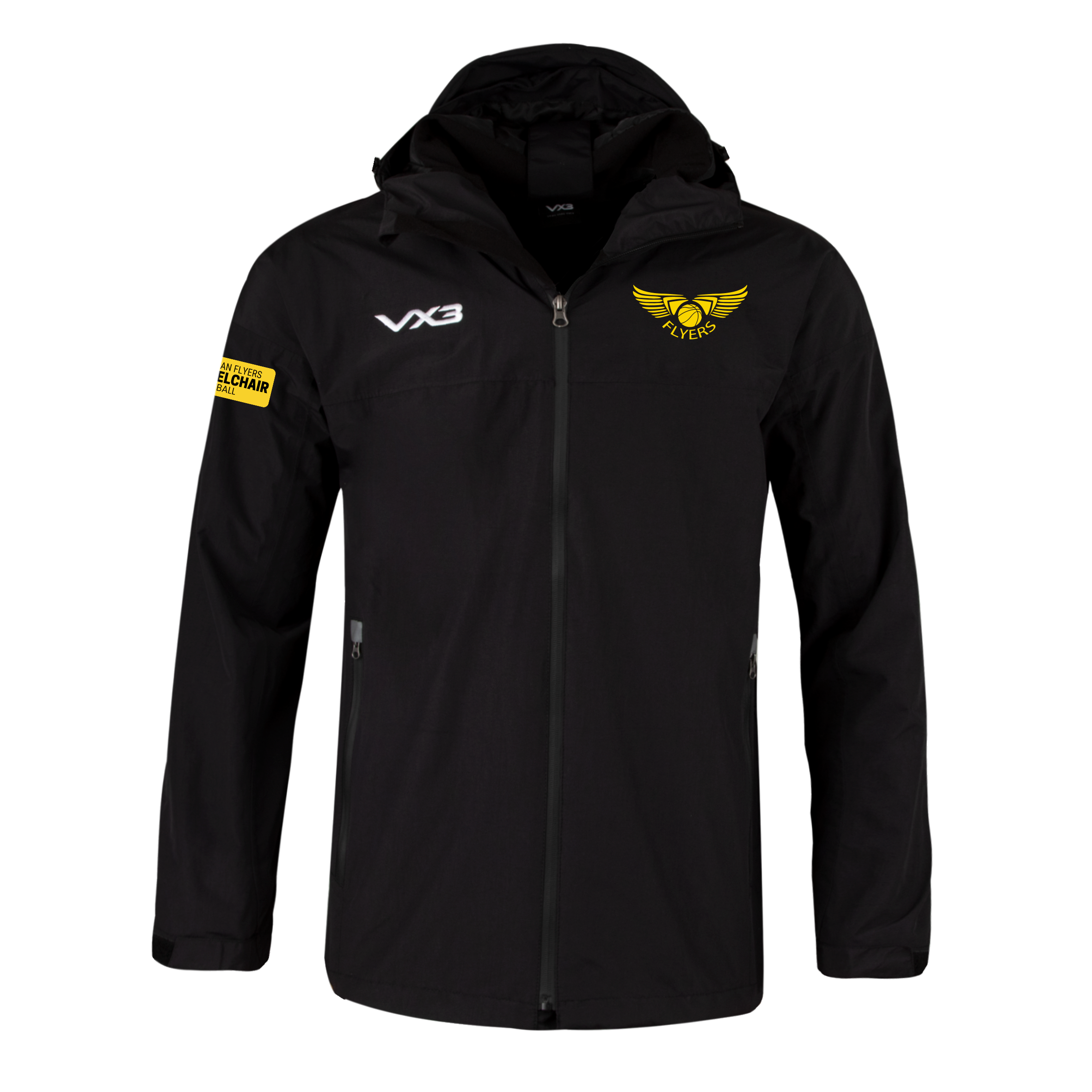 Grampian Flyers Wheelchair Basketball Protego Waterproof Jacket