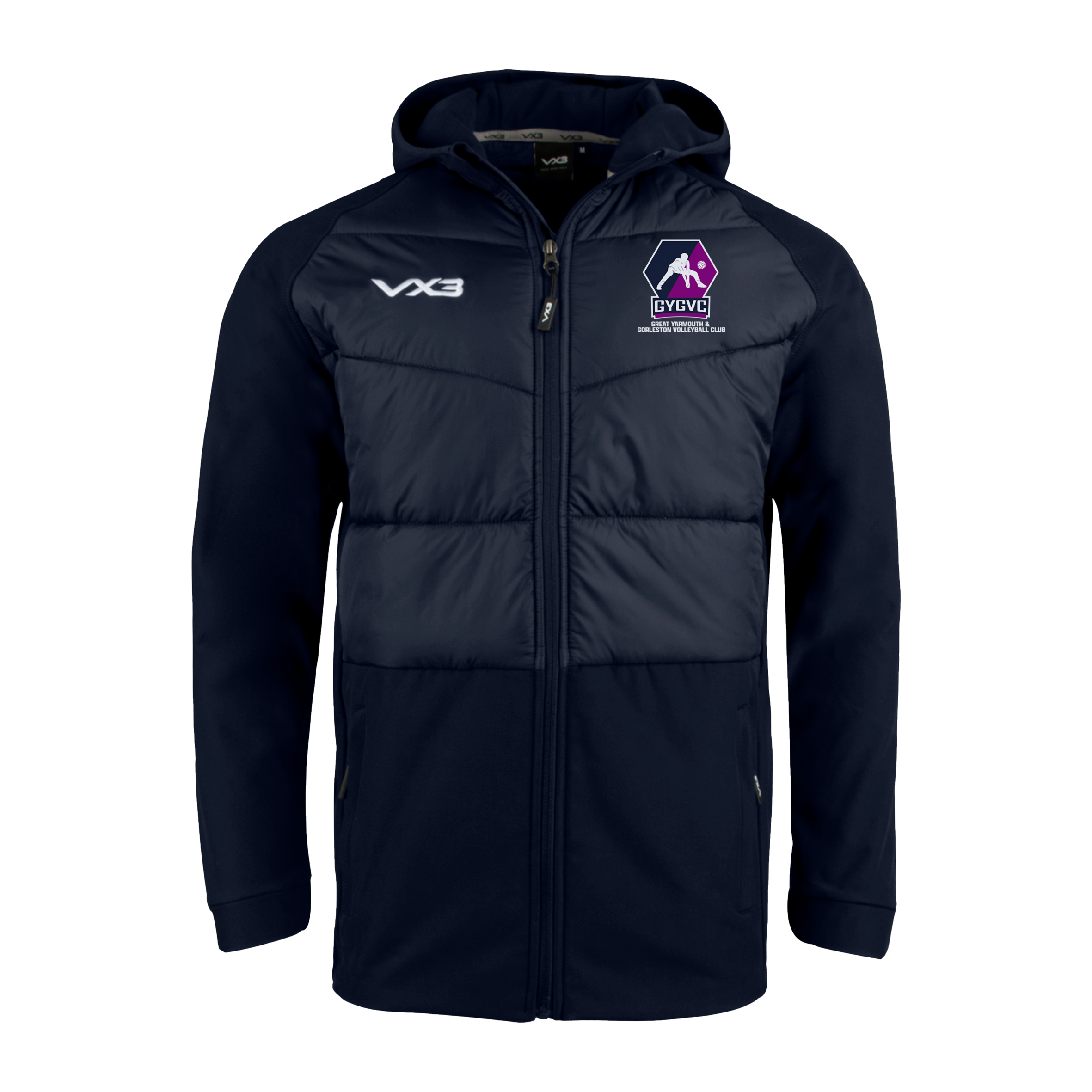 Great Yarmouth & Gorleston Volleyball Club Tempest Hybrid Jacket