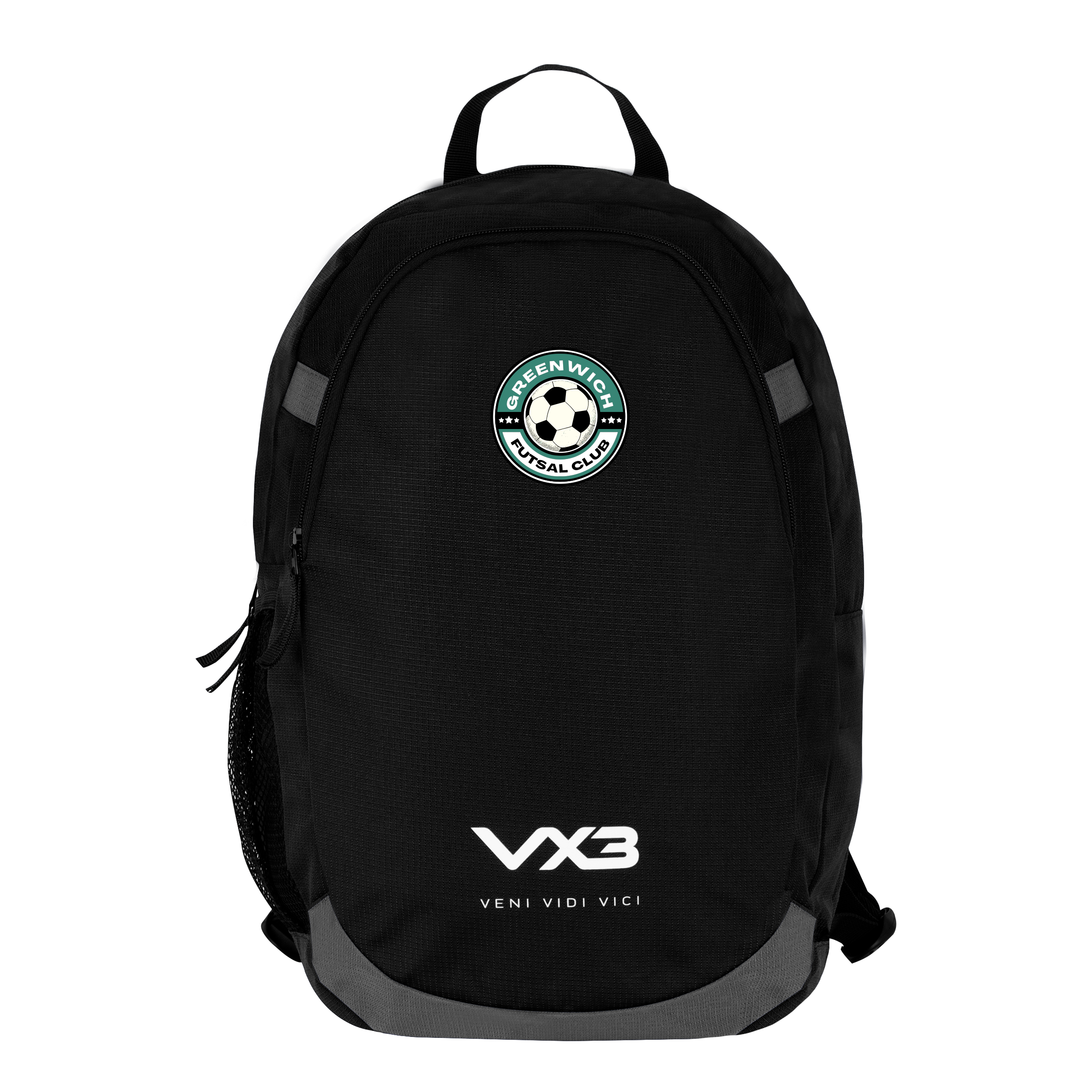 Greenwich Futsal Club Performance Backpack Black/Dark