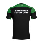 Greenwich Futsal Club Opus Tee - Black Emerald